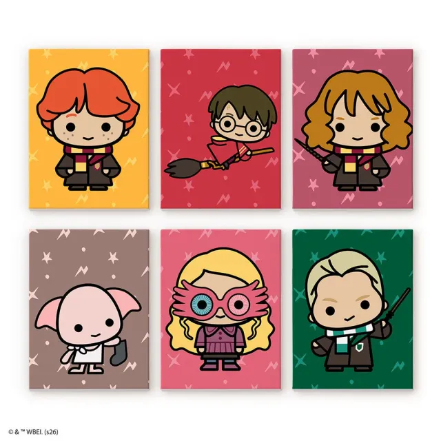 Figured'Art Chibi Harry Potter schilderen op nummer 15x20cm