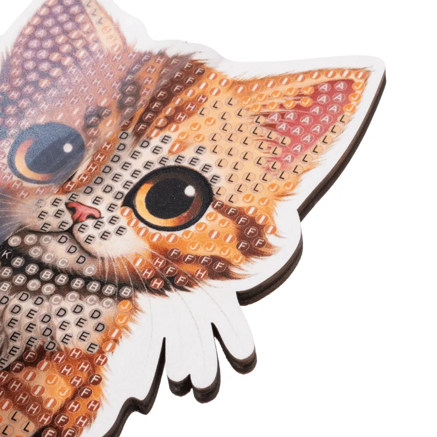 Craft Buddy Crystal Art Wildlife Buddies Kitten figuur 11 cm
