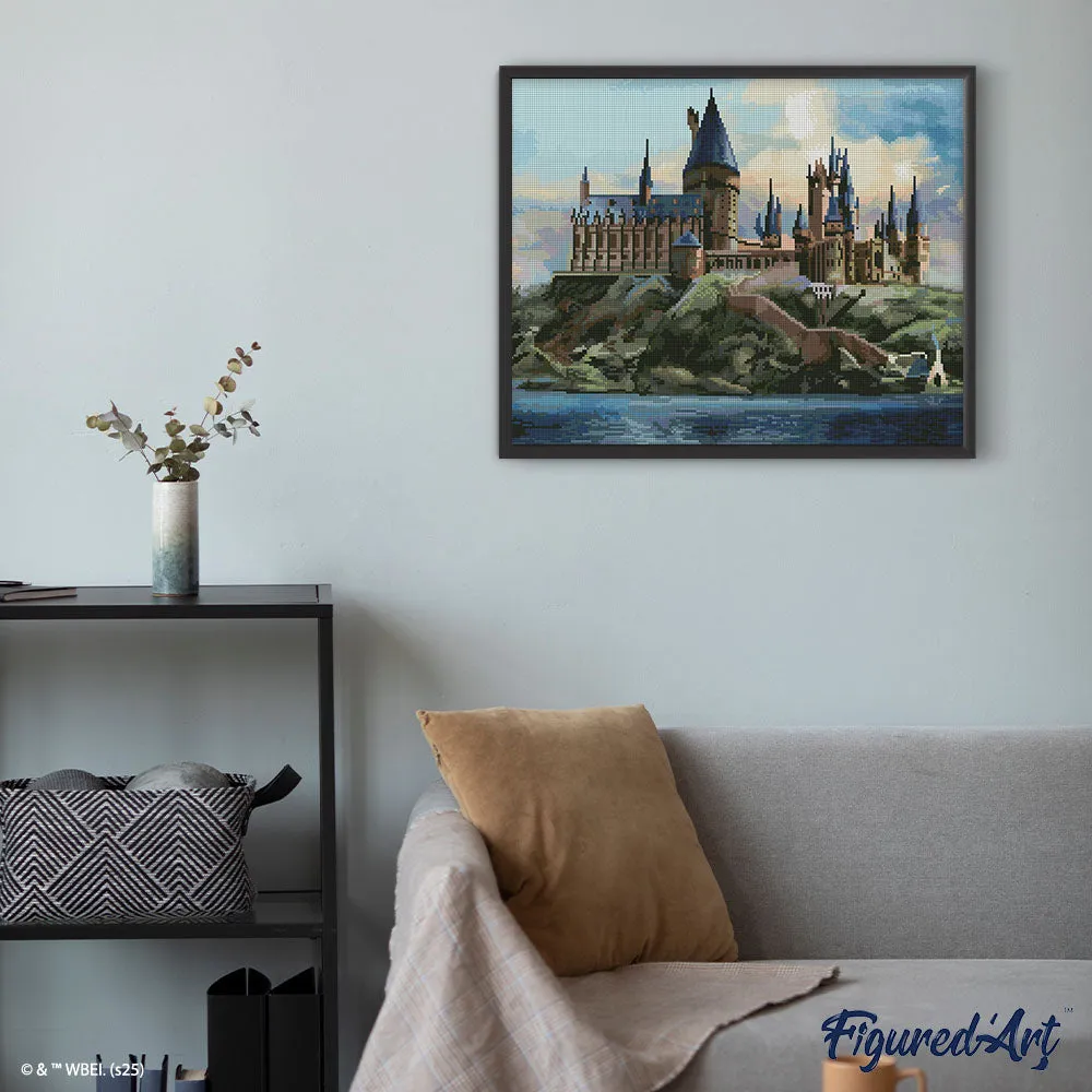 Figured'Art Hogwarts-kasteel Harry Potter diamond painting 40x50cm