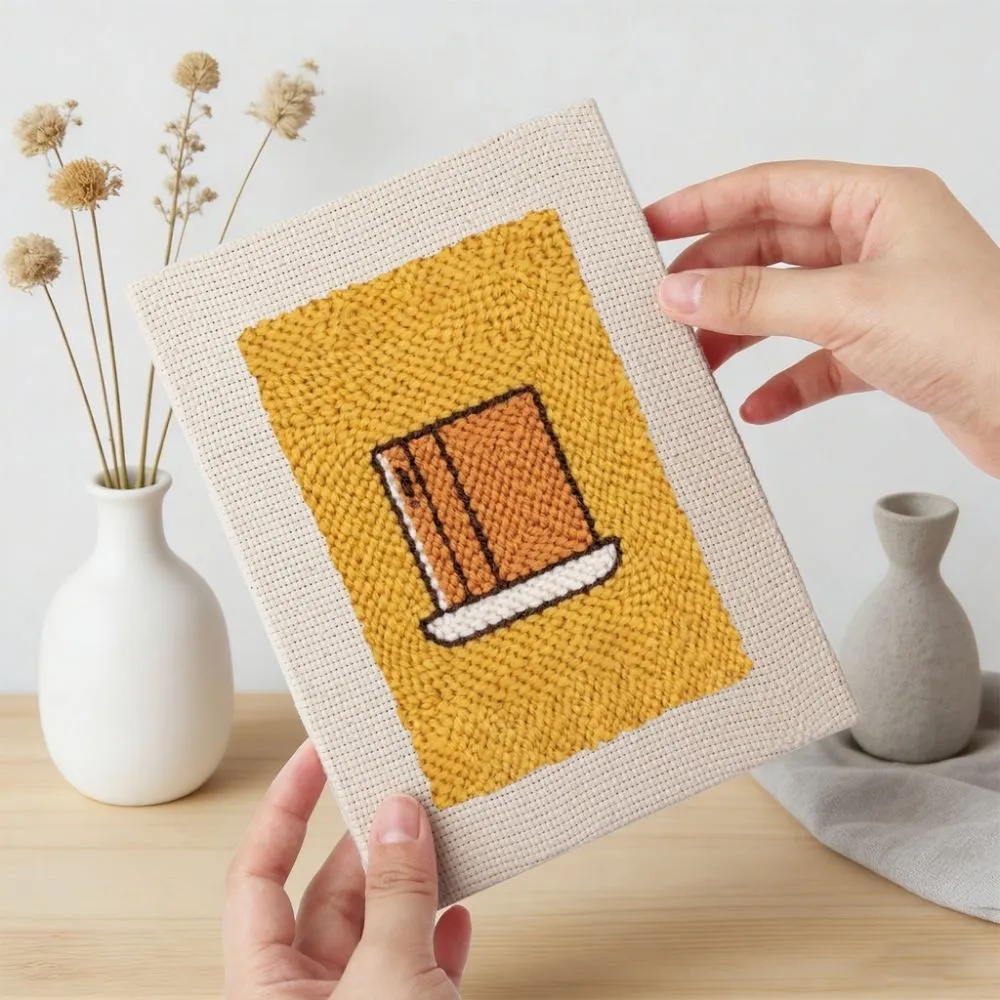 Figured'Art Gebakken Lekkernijen punch needle set 4 stuks keuken
