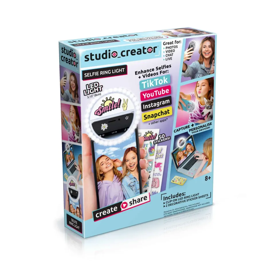 Canal Toys Studio Creator Selfie Ring Light ringlamp