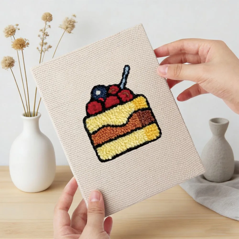 Figured'Art Heerlijke Favorieten punch needle set 4 stuks keuken