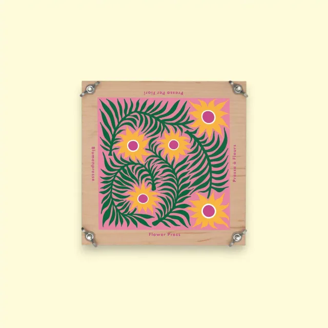 Studio Wald Teasel bloemenpers 15x15 cm tweede keus