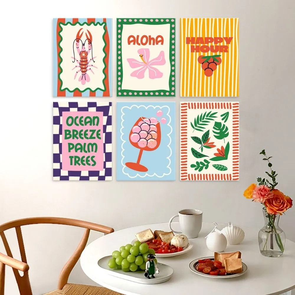 Figured'Art Proost mini schilderen op nummer 15x20 6 stuks