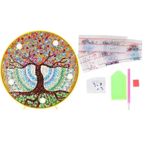 Figured'Art Boom diamond painting LED-lamp 15 cm