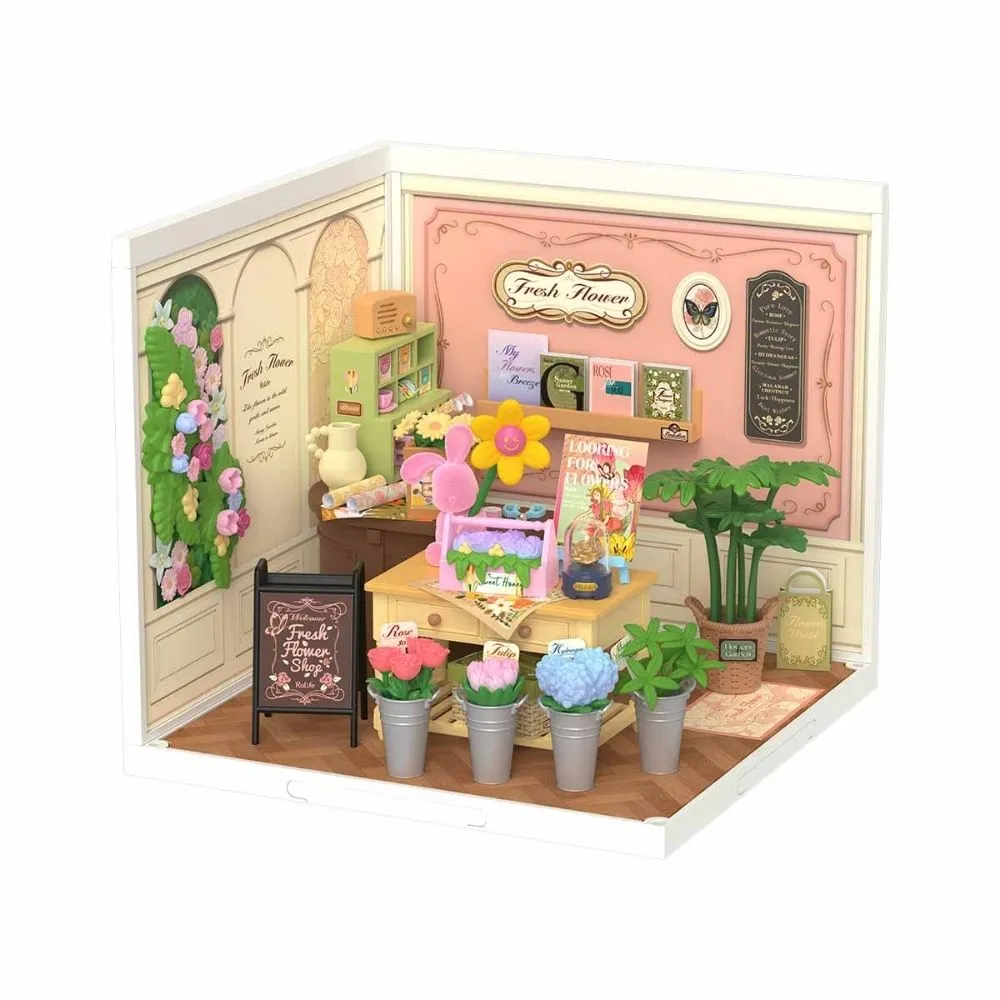 Figured'Art Verse Bloemenwinkel Miniatuurhuisje 156 stuks