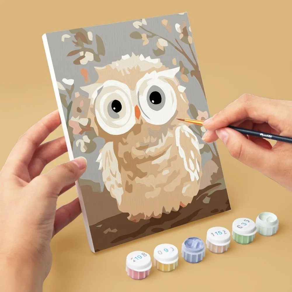 Figured'Art Mini Bosportretten 2 schilderen op nummer 15x20cm 6 stuks