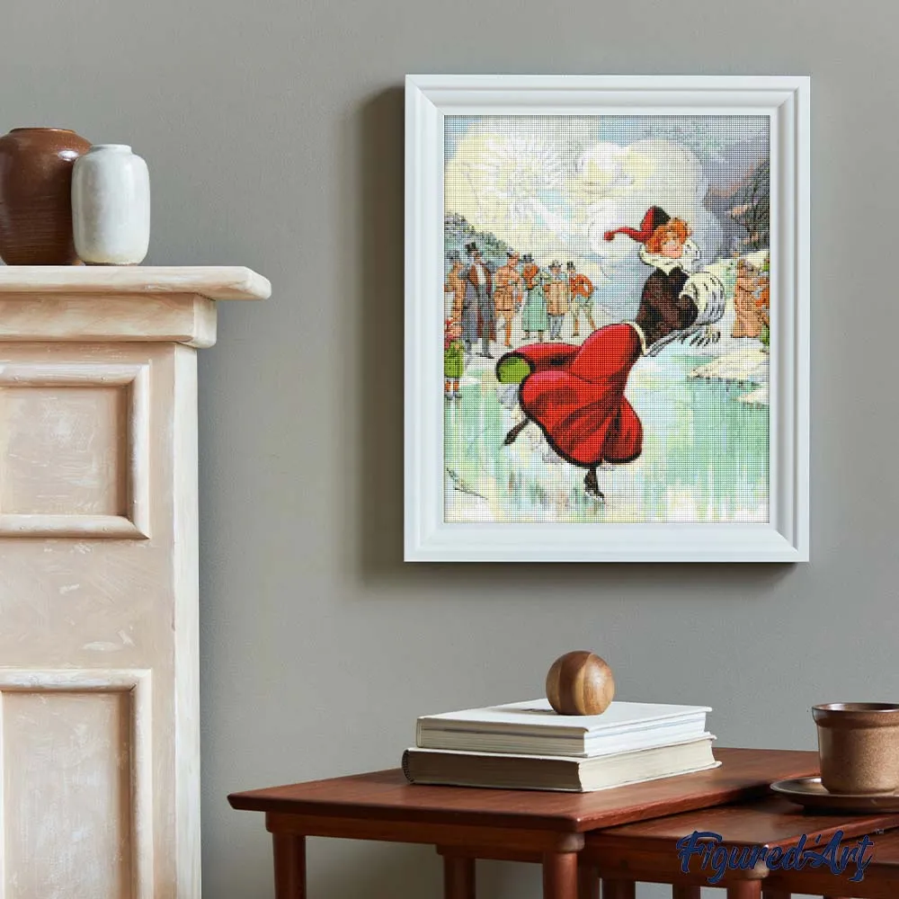 Figured'Art Winterwals diamond painting full drill winters