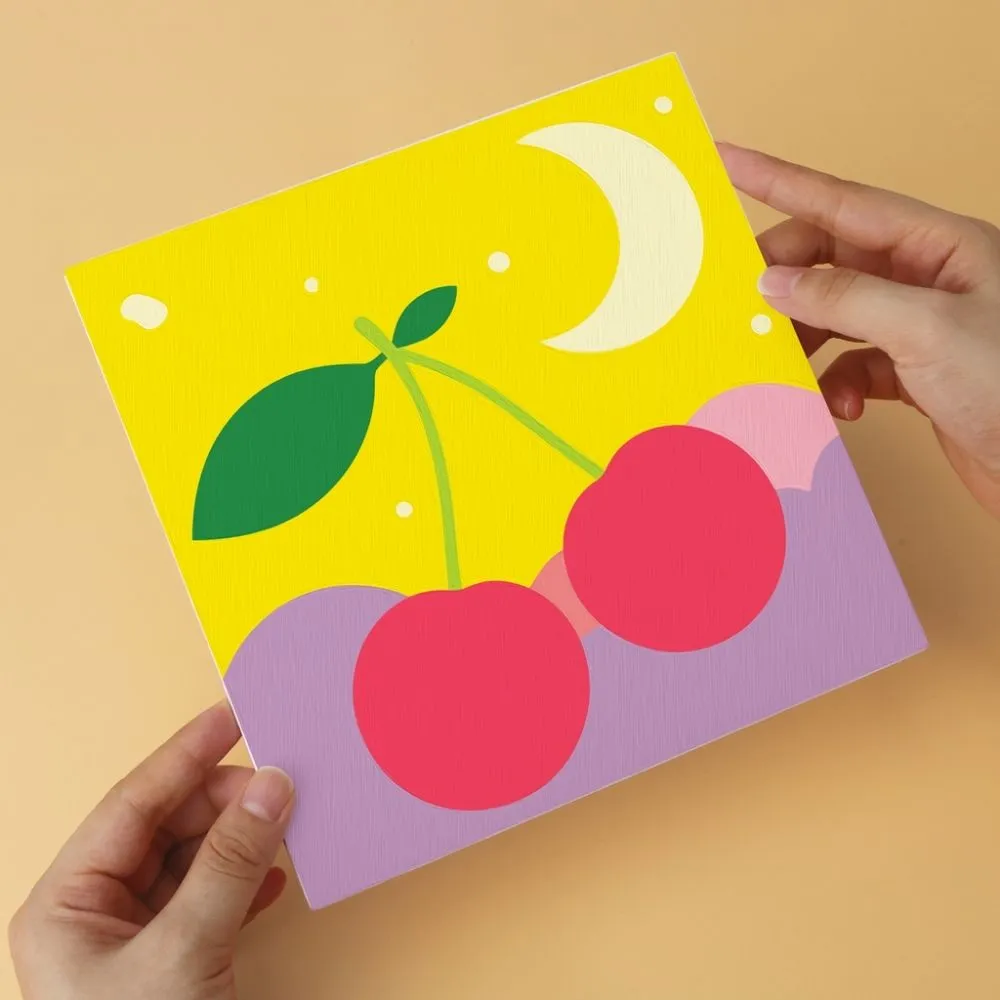 Figured'Art Fruitige Pop mini schilderen op nummer 6x20x20