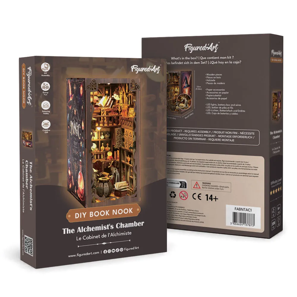 Figured'Art De Kamer van de Alchemist Book nook