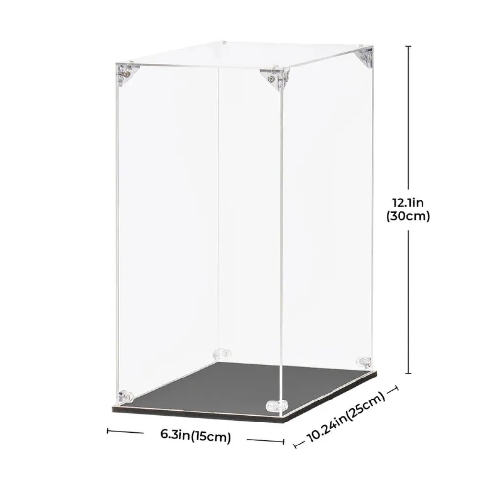 Figured'Art Book Nook Stofhoes transparant 15x25x30 cm