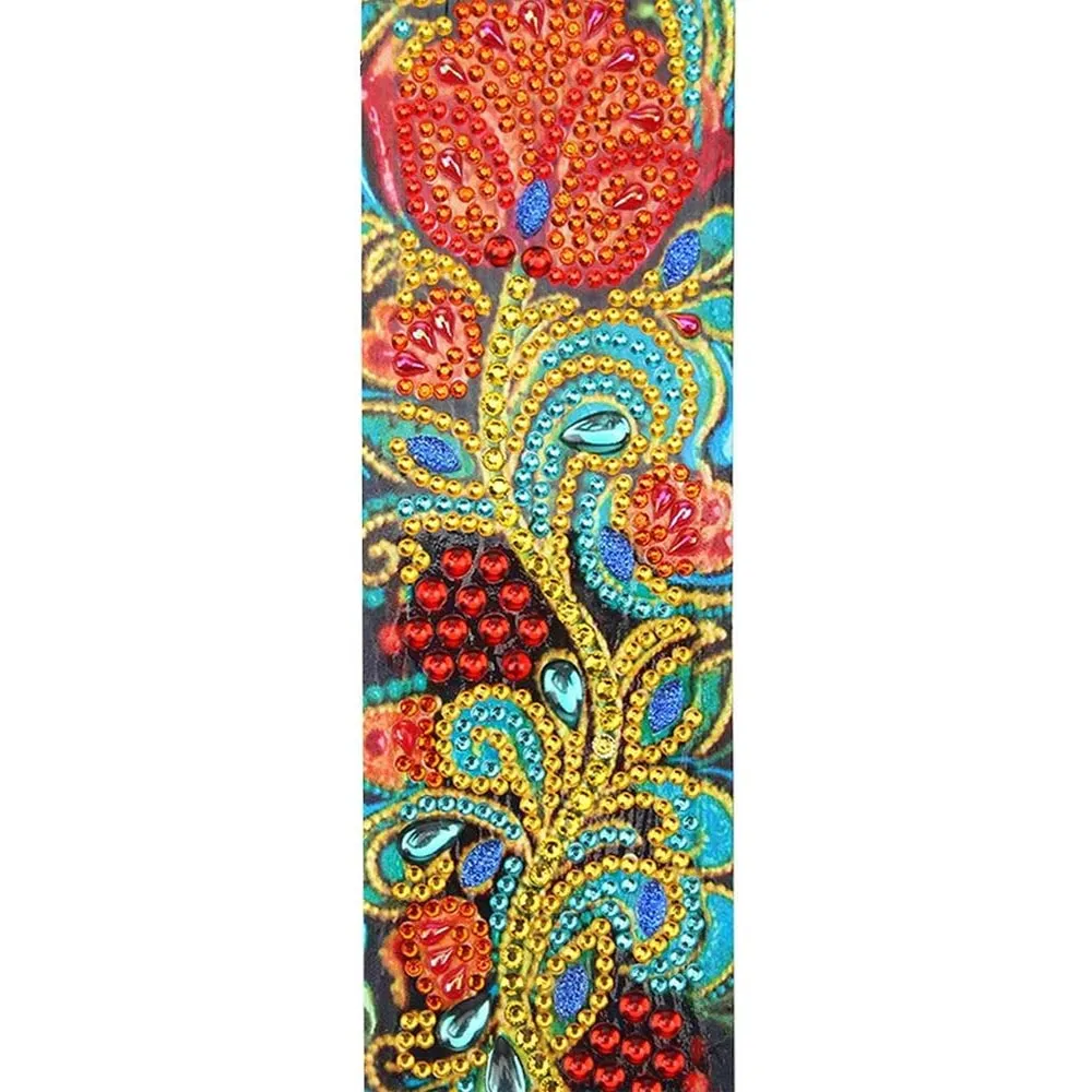 Figured'Art Bloem boekenlegger diamond painting 21x6cm