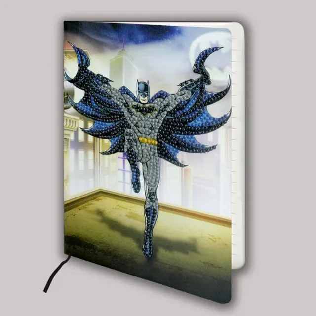 Craft Buddy Crystal Art Batman planner notebook A5 DC