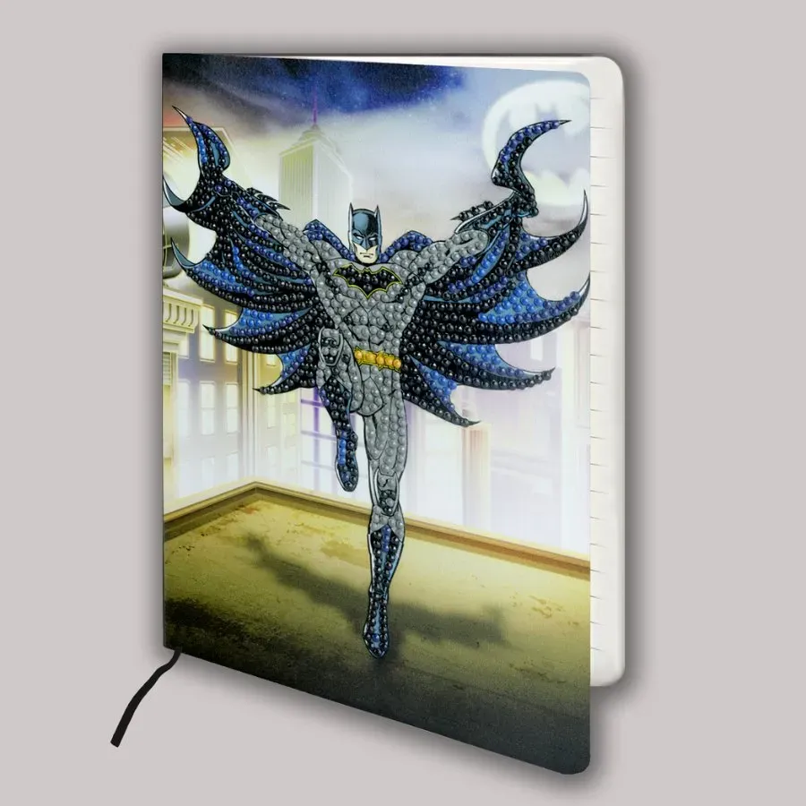 Craft Buddy Crystal Art Batman planner notebook A5 DC