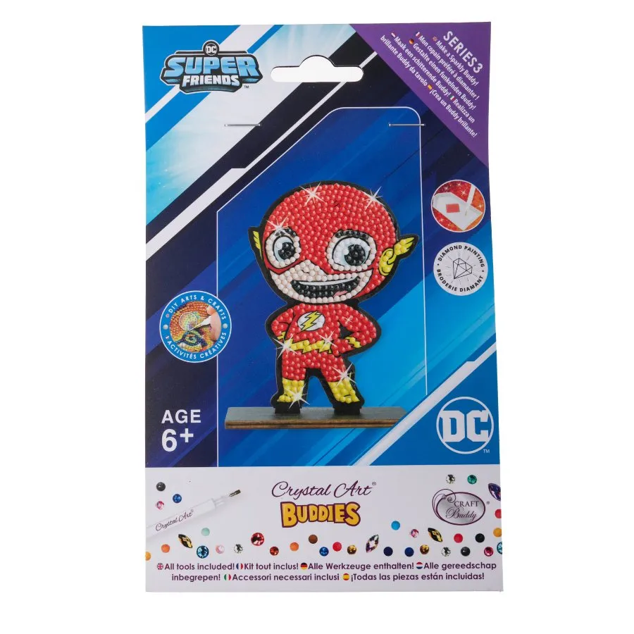 Craft Buddy The Flash Buddies figuur DC Series 3 11cm