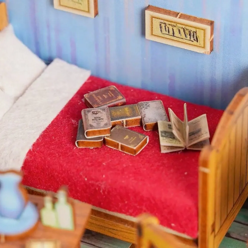 Figured'Art Vincent’s Slaapkamer 3D puzzel 143 stuks met led