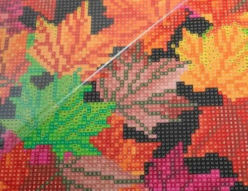 Craft Buddy Crystal Art Falling Leaves canvas kit 30x30 full crystal