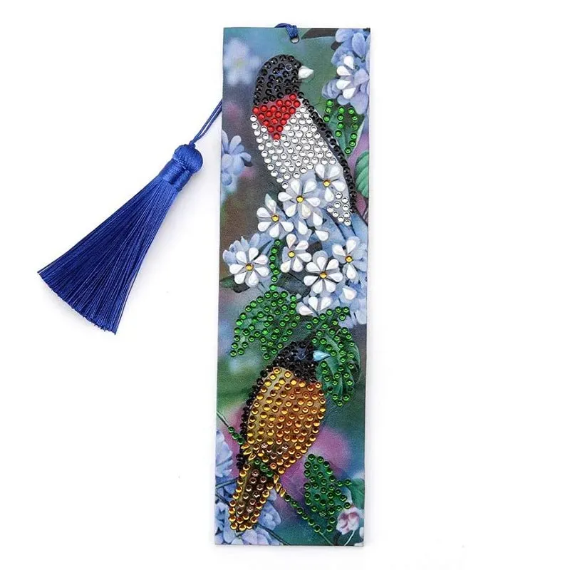 Figured'Art Vogel diamond painting bladwijzers 21x6cm