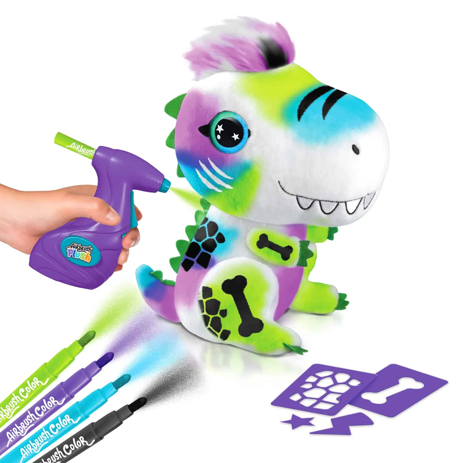 Canal Toys Airbrush Plush T-Rex knuffel om te airbrushen