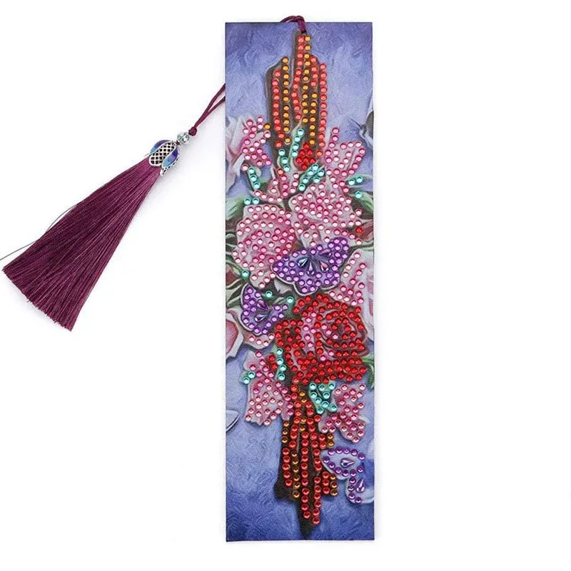 Figured'Art Diamond Painting Bloemenboeket boekenleggers 21x6 cm