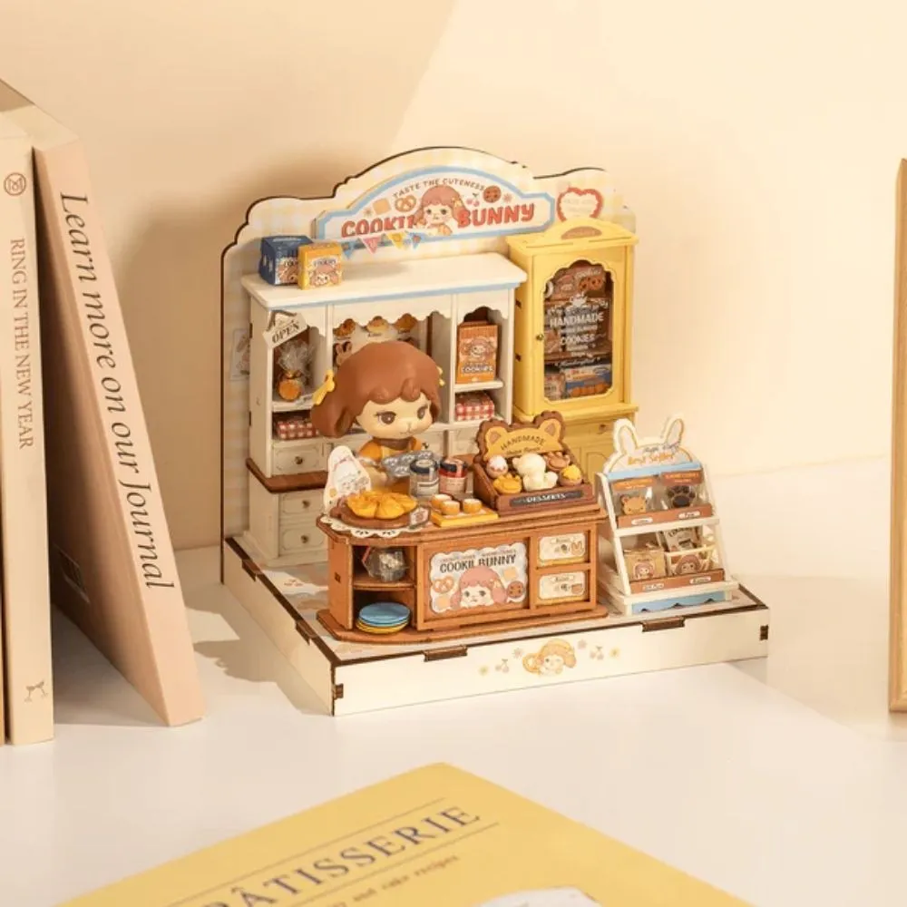 Figured'Art Cookii konijns koekjeswinkel 3D puzzel 182 stuks