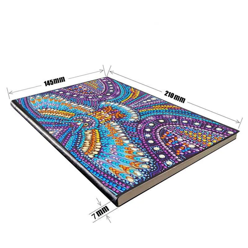 Figured'Art Uil boek diamond painting A5 50 pagina's