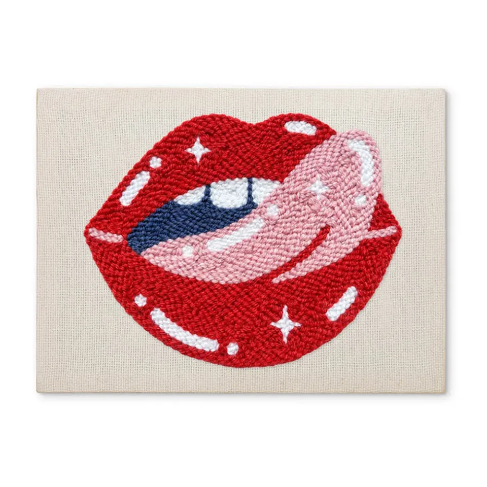 Figured'Art Sterrenkus punch needle pakket 20x30cm met frame