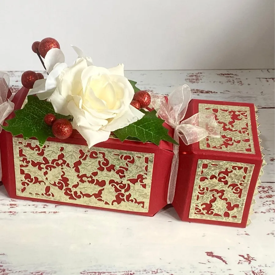 Craft Buddy Jolly Holly Cracker snijmallen set 20 stuks