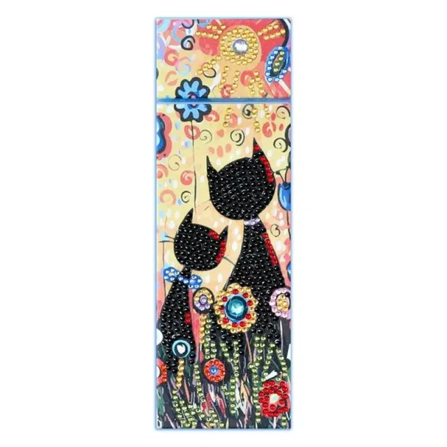Figured'Art Diamond Painting Pennendoos Katten 21x7 cm