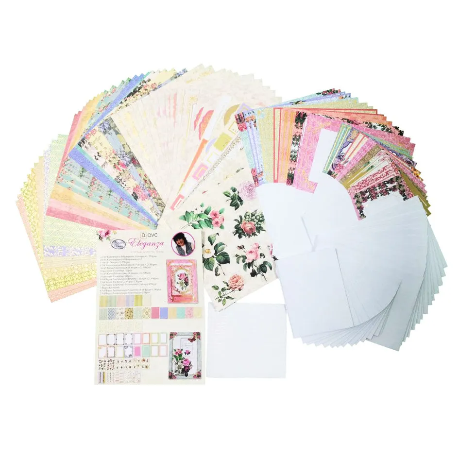 Craft Buddy Eleganza kaarten maken set 32 stuks