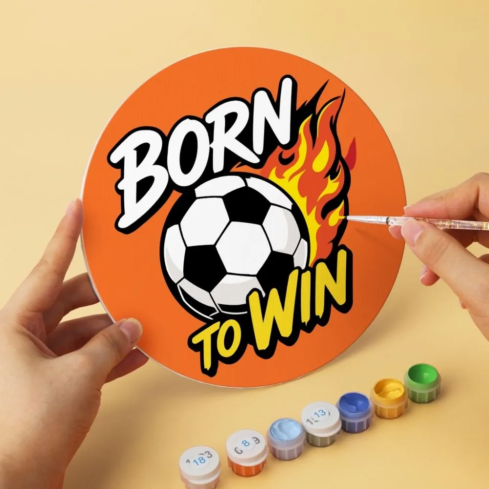 Figured'Art Spel Begint Schilderen op Nummer Schijven 6 stuks