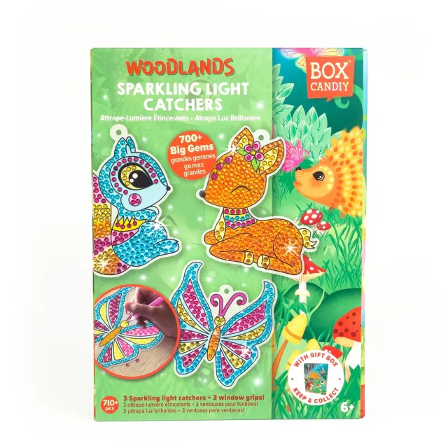 Box Candiy Woodlands Sparkling Light Catchers raamhanger