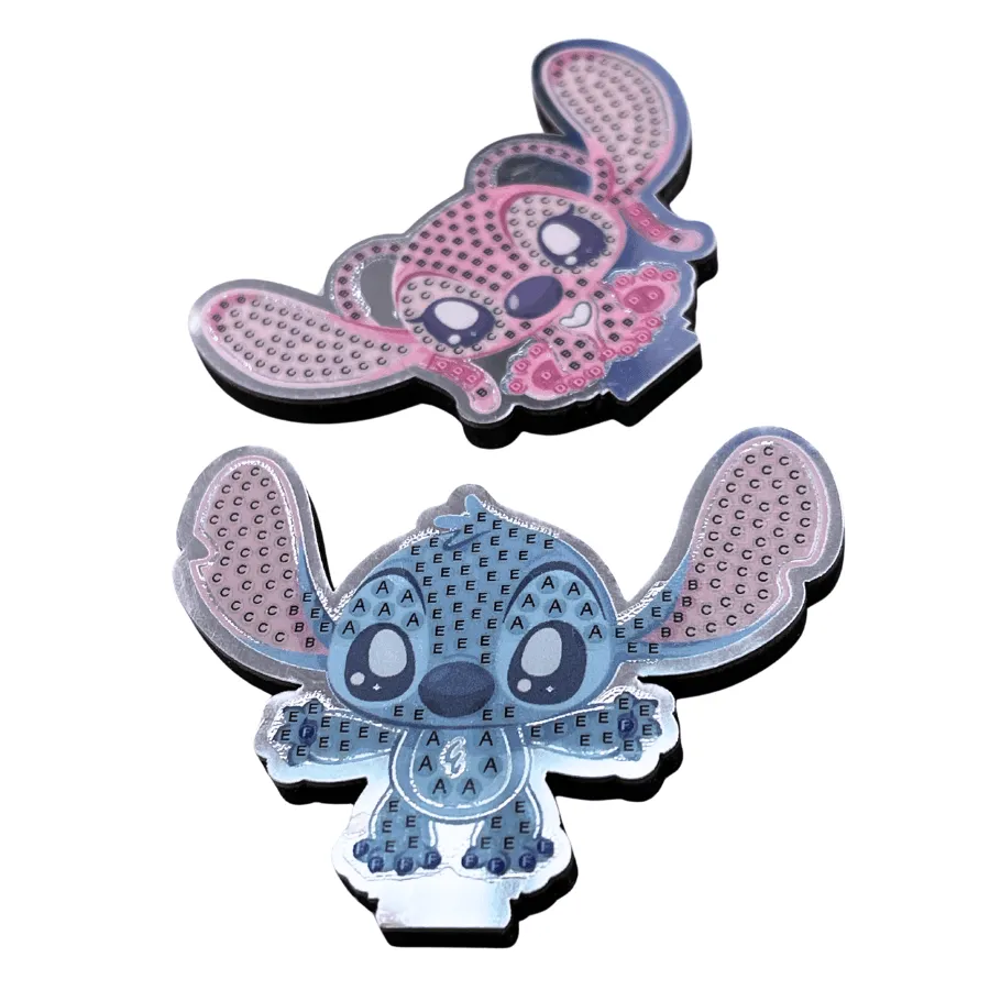 Craft Buddy Crystal Art Stitch & Angel Mag Buddies set van 2