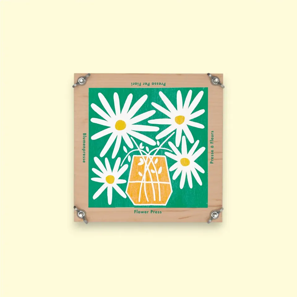 Studio Wald Flower Press Daisy bloemenpers 15 cm