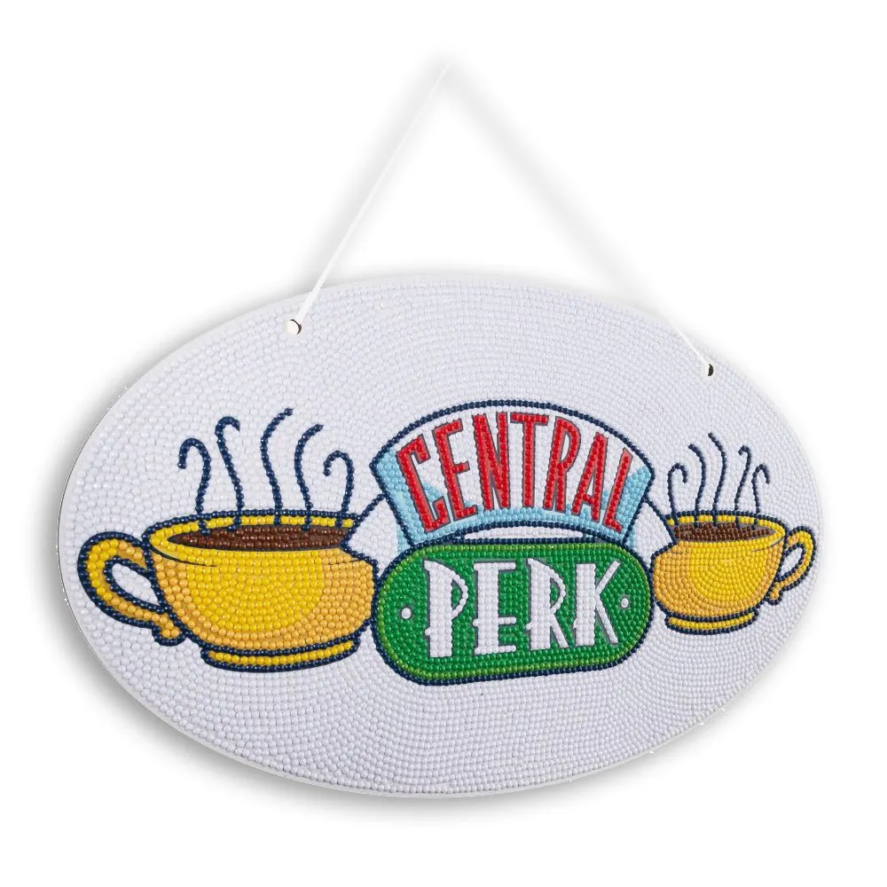 Craft Buddy Crystal Art Central Perk diamond painting hanger 35 cm