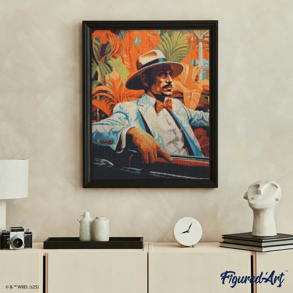 Figured'Art De Tropische Heer Diamond Painting 40x50cm Full