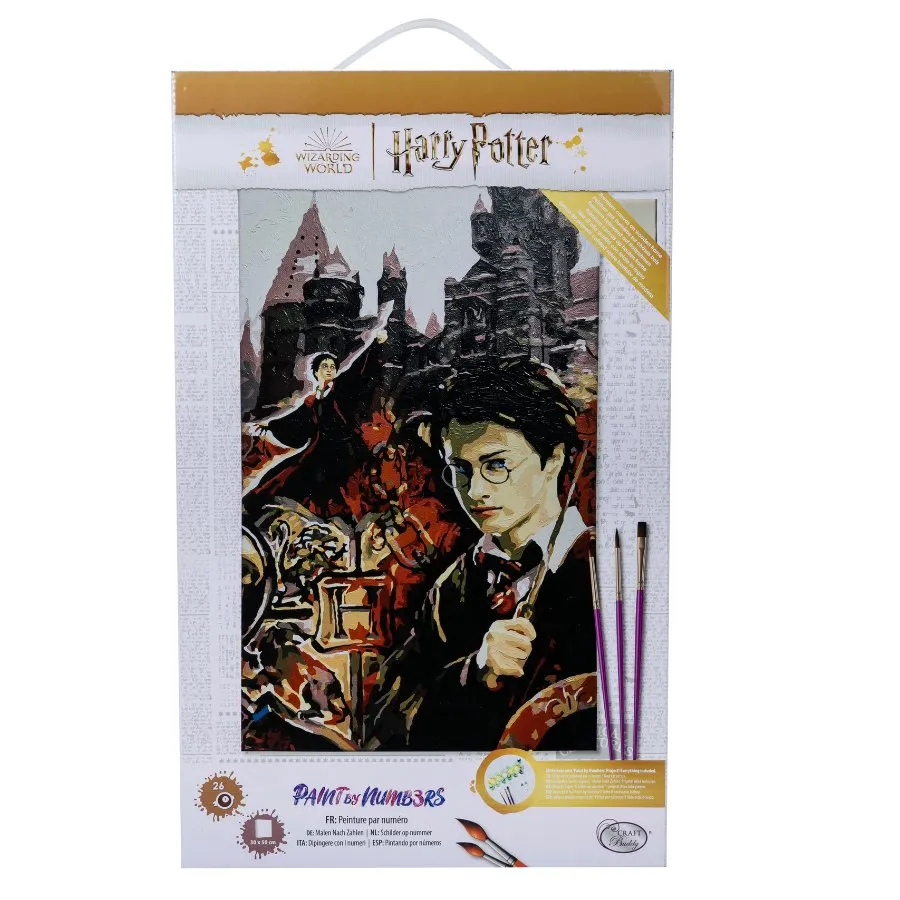 Craft Buddy Harry Potter Collage Paint by Numb3rs canvas 30x50cm
