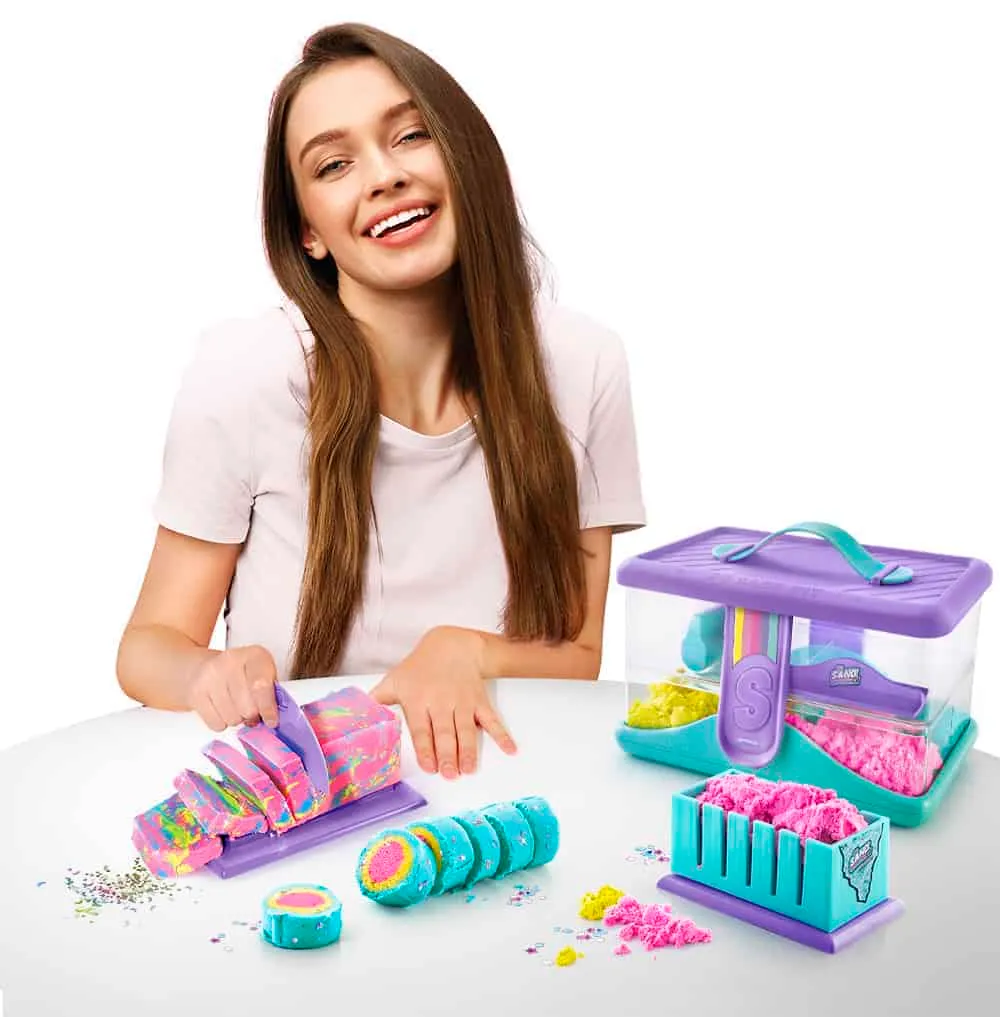 Canal Toys So Sand DIY Satisfying Sand Case zandset bloemen