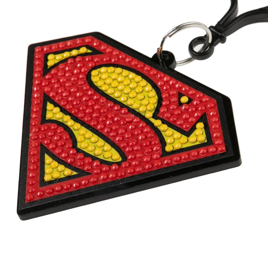 Craft Buddy Crystal Art Tashanger Superman 9x11cm diamond