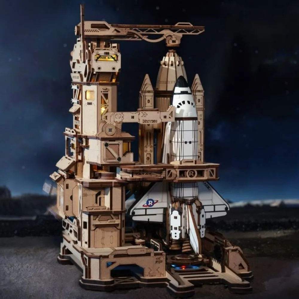 Figured'Art Ruimteshuttle 3D puzzel hout 446 stukjes 24,9cm