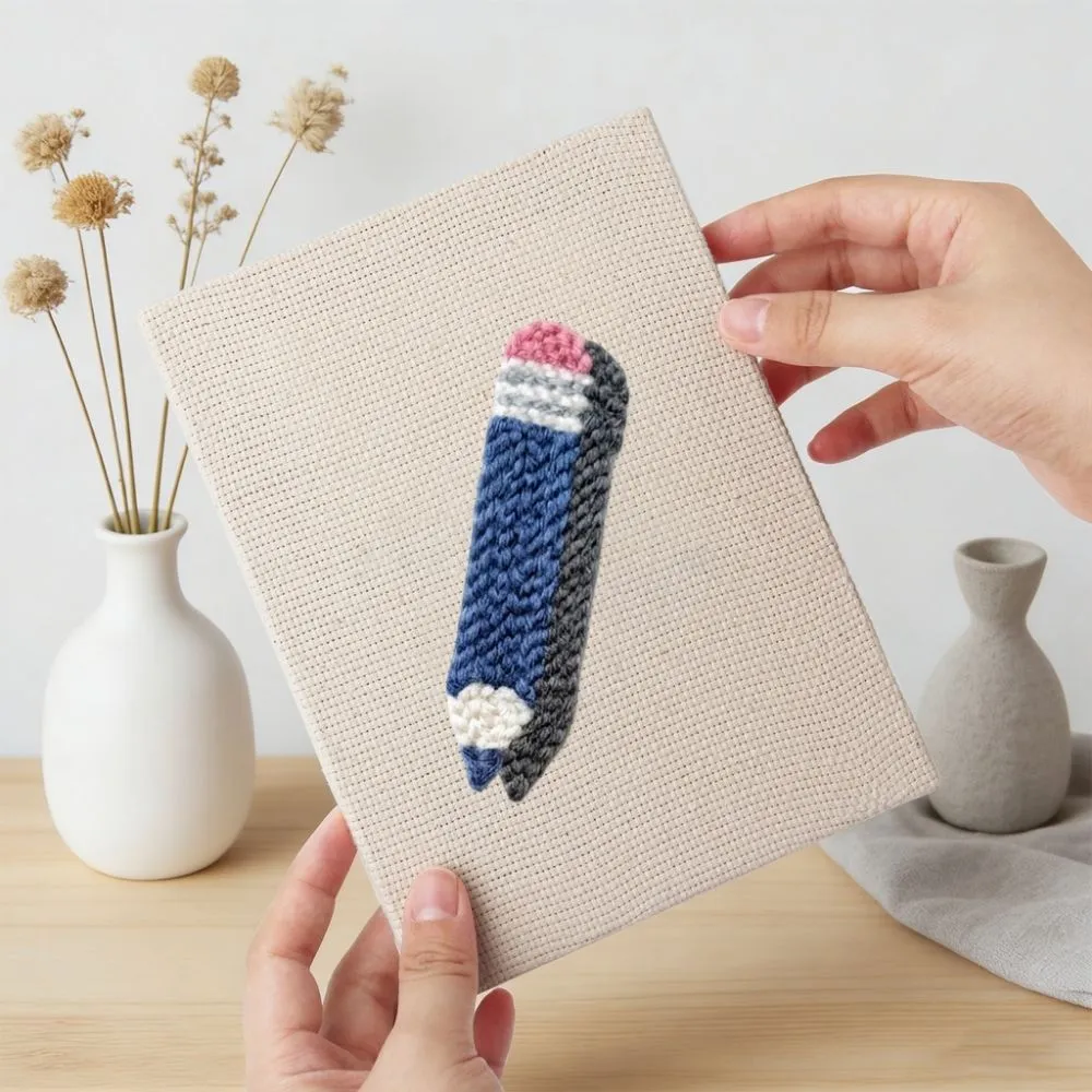 Figured'Art Bureau Essentials 1 punch needle set 4 stuks met frames