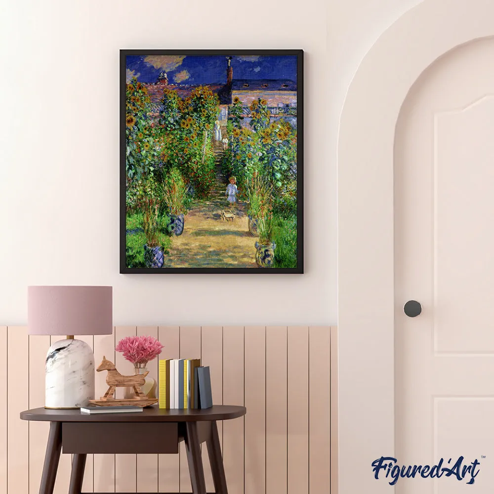 Figured'Art Monet Vétheuil diamond painting 40x50 cm full drill