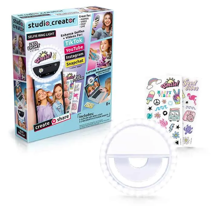 Canal Toys Studio Creator Selfie Ring Light ringlamp