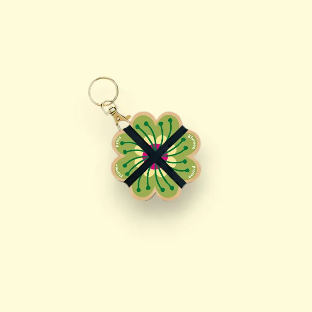 Studio Wald Flower Press Green 03 mini bloemenpers groen