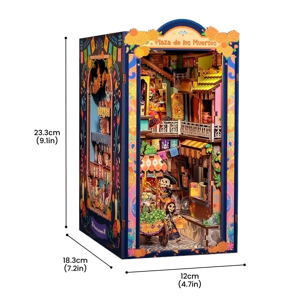 Figured'Art Plein van de Doden book nook kit halloween 350 delen