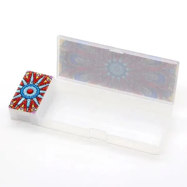 Figured'Art Pennendoos met Ster diamond painting pennendoos 21x7cm