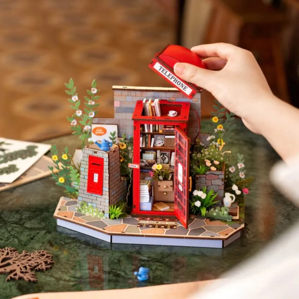 Figured'Art Blossom Boeken-Kiosk 3D puzzel 116 stukjes met led