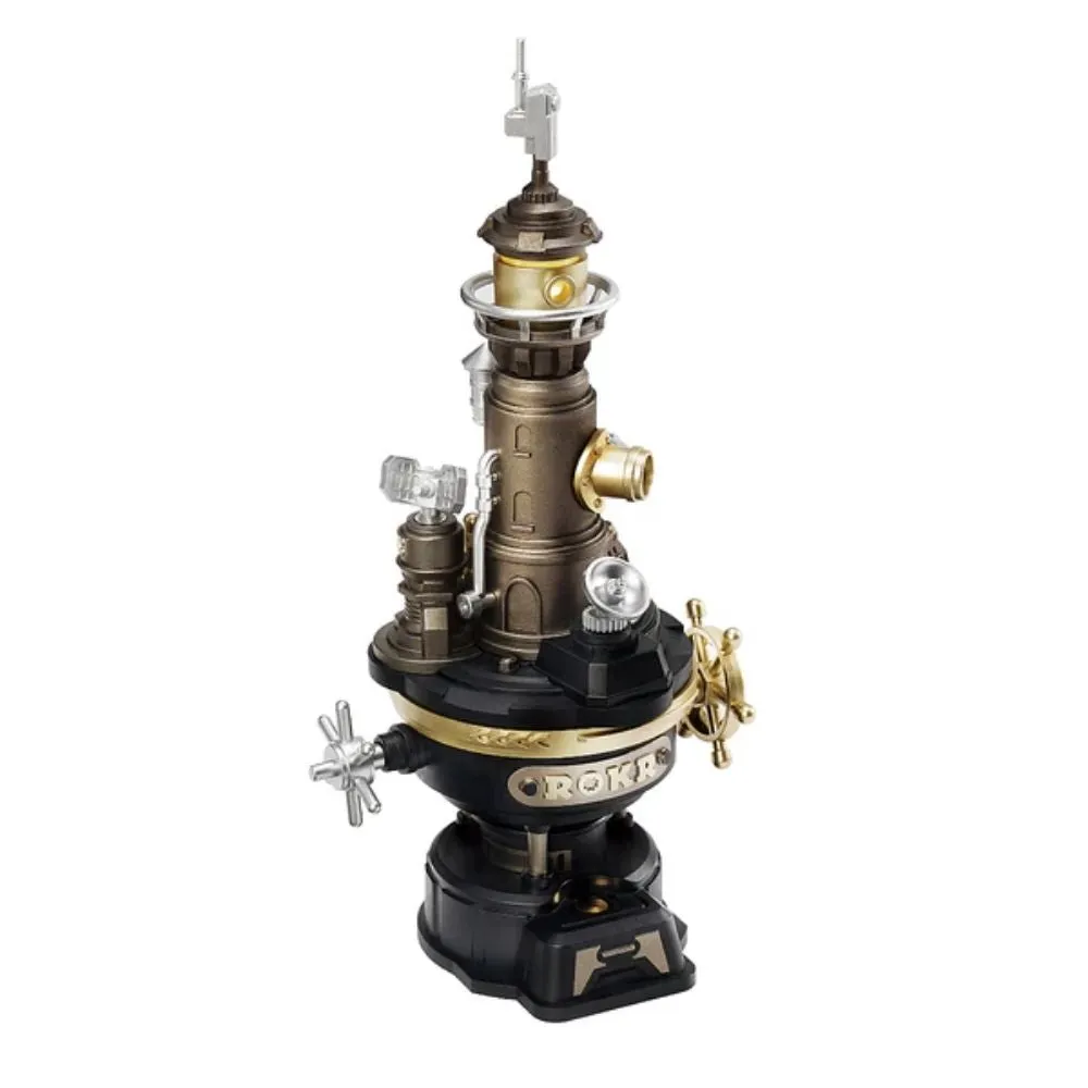 Figured'Art Navi-vuurtoren 3D puzzel 60 stukjes met LED 8x5,8x16,1cm