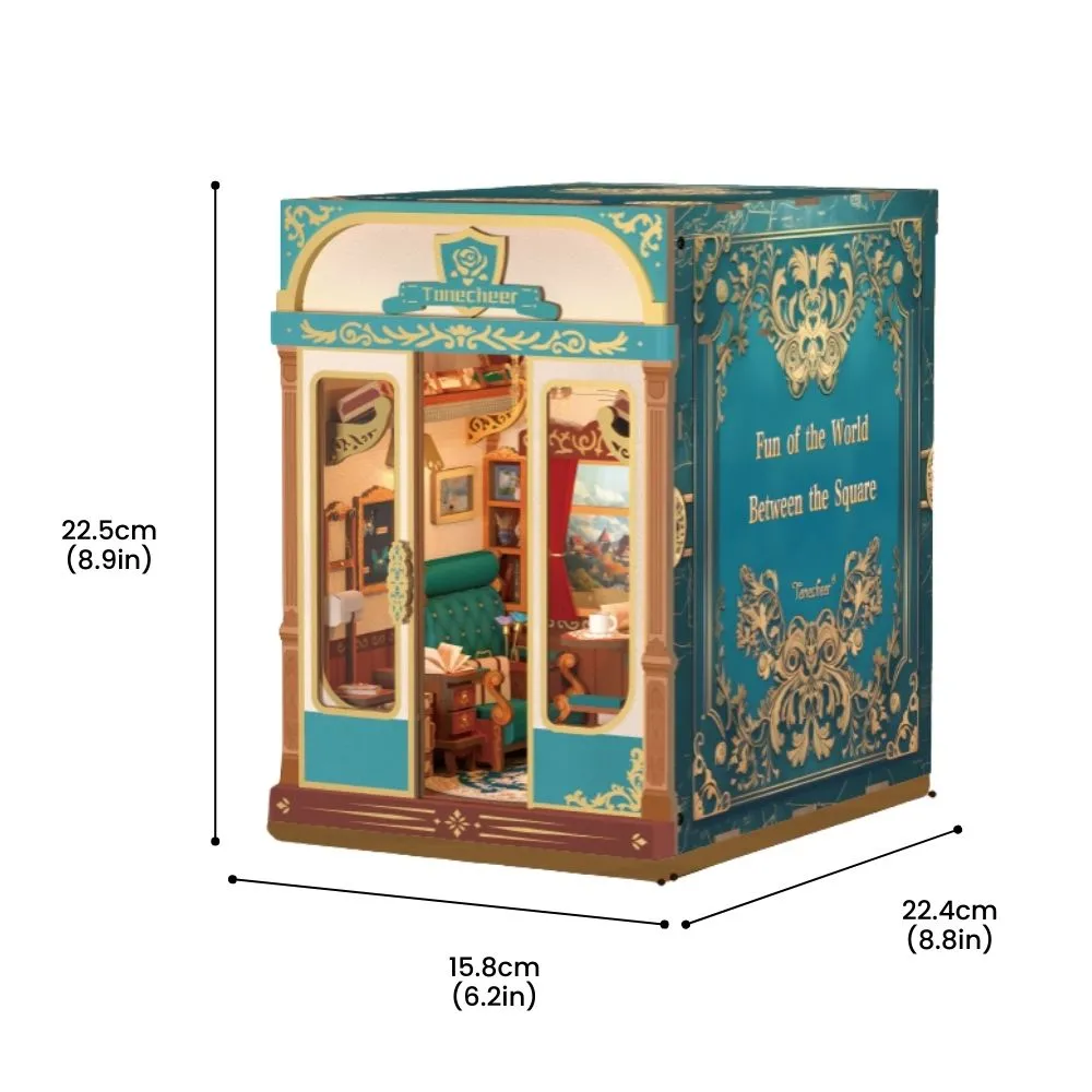 Figured'Art Europese Reizen book nook bouwpakket 556 delen