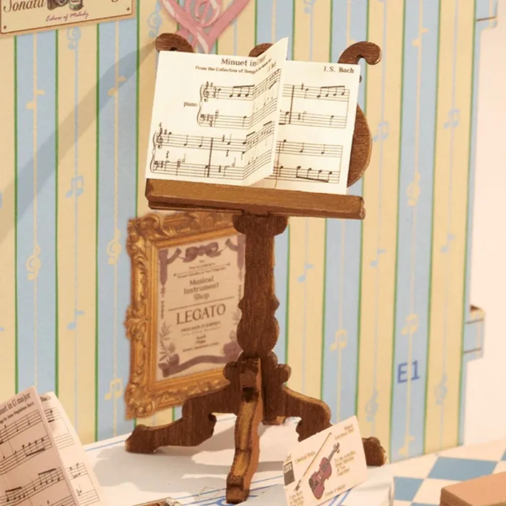 Figured'Art Melody muziekinstrumentenwinkel 3D puzzel 63 stuks